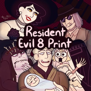 Resident Evil 8 Mini Print