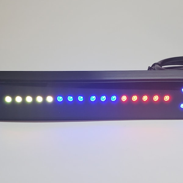 Sim Racing, SimHub, Led dashboard, Spotter, Flags, R.p.m , 3 indicator led's on each side, a total of 22 led's, for pc sim racing games