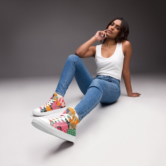 Multi-color Abstract | Canvas Shoes