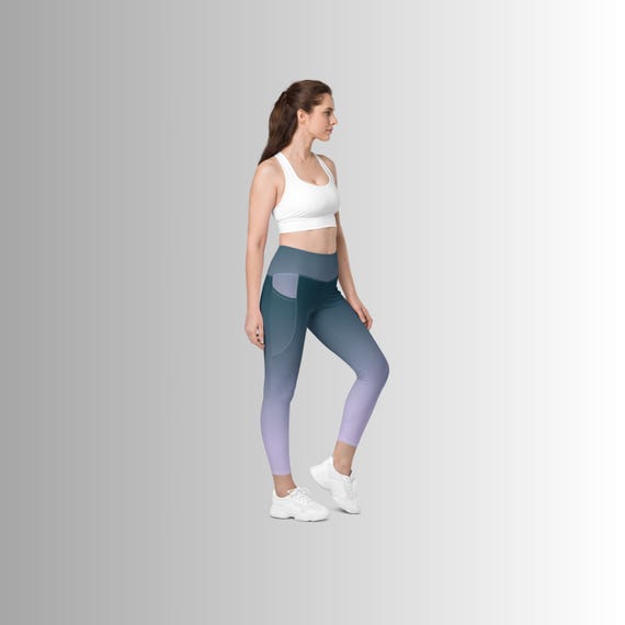 Shades of Blue | Leggings with pockets