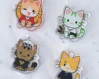 One Piece Cats Acrylic Standees
