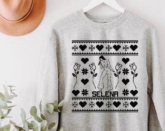 selena christmas sweater