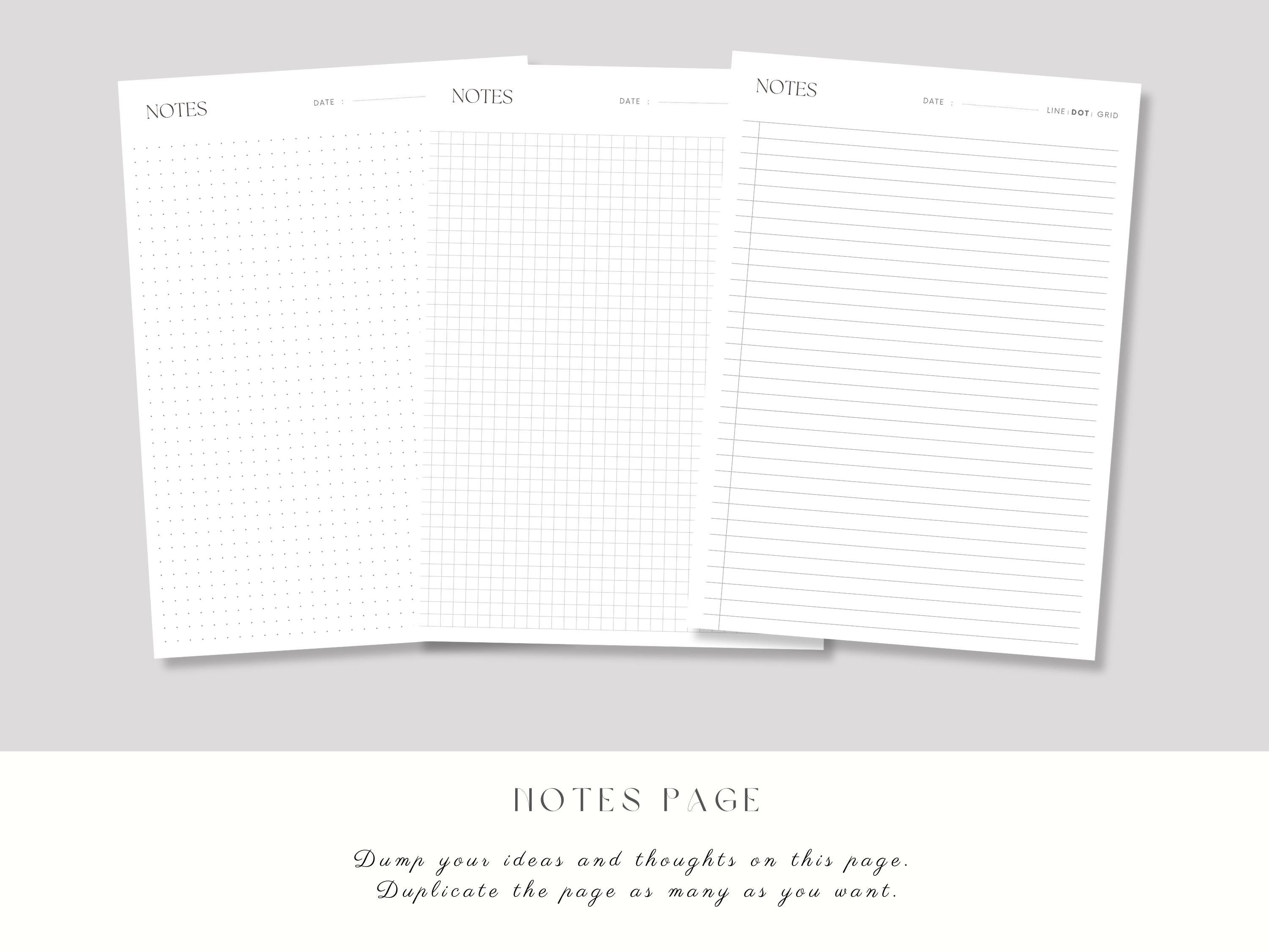 2026 + 2027 Simple Minimalist Digital Planner | Portrait | Goodnotes ...