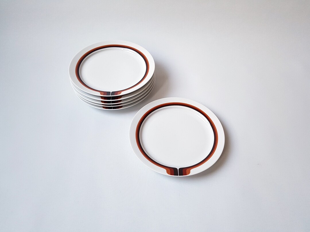 Vintage Side Plates Eschenbach Bavaria 1970s Design Made in Etsy