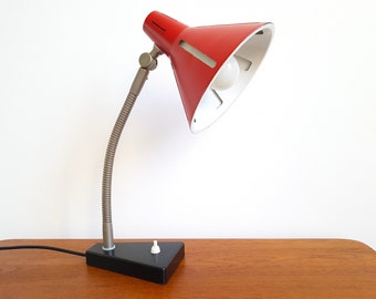 Lampa biurkowa Hala Zeist Sun Series z lat 50. XX wieku, holenderski design z połowy XX wieku