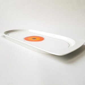 Piatto da portata rettangolare Eclipse di Thomas Germany, vintage anni '70 – Piatto da snack moderno di metà secolo immagine 6