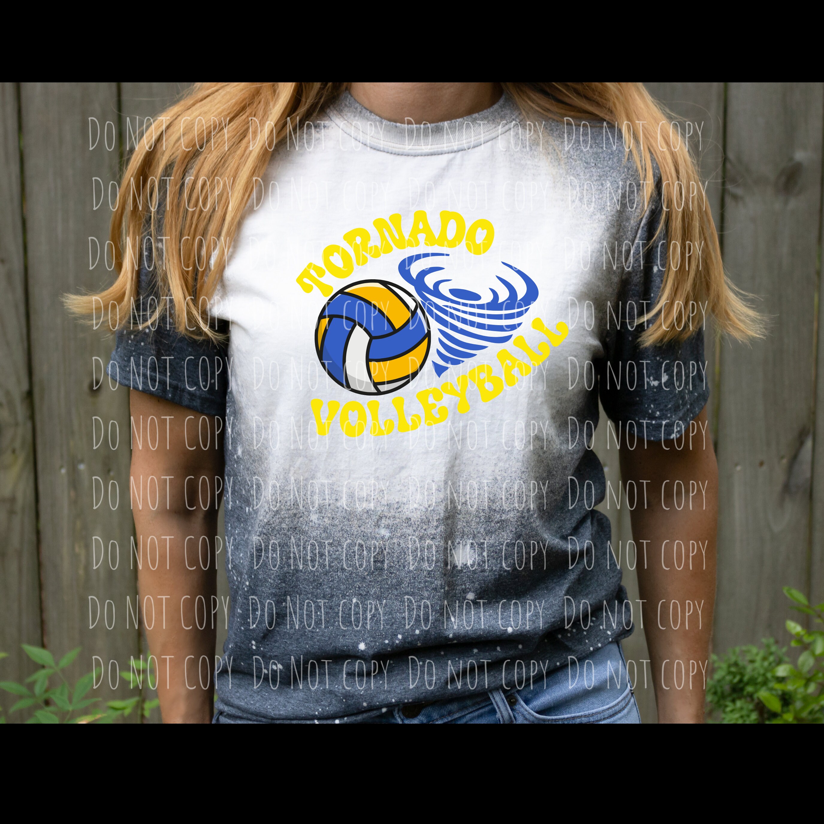 Tornado Volleyball Png Svg Blue and Yellow Volleyball Etsy