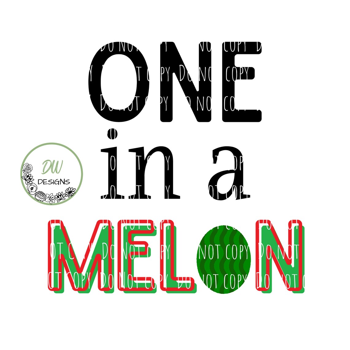 One In A Melon PNG One In A Melon SVG Watermelon First Birthday PNG one-in-a-melon-png-one-in-a-melon-svg-watermelon-first-birthday-png