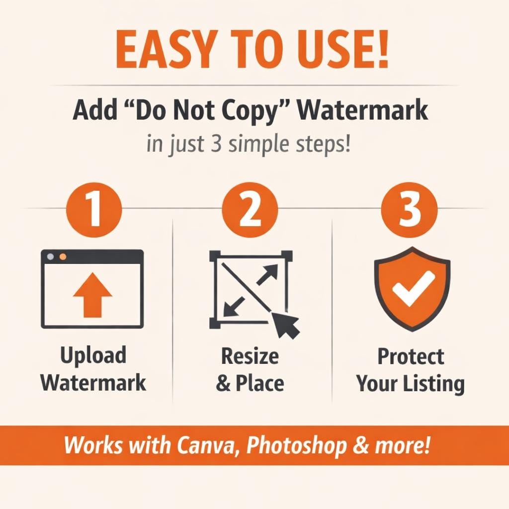 Sc Watermark Design Protection Watermark PNG: Do Not Copy (digital Download) - Etsy
