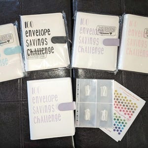 100 Envelopes Challenge Binder