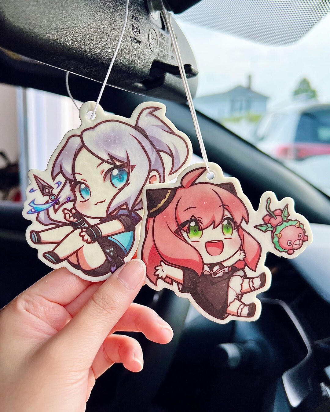 Car Air Freshener, Anime Inspired, JDM Scent, Chibi Design SUMMER 2022
