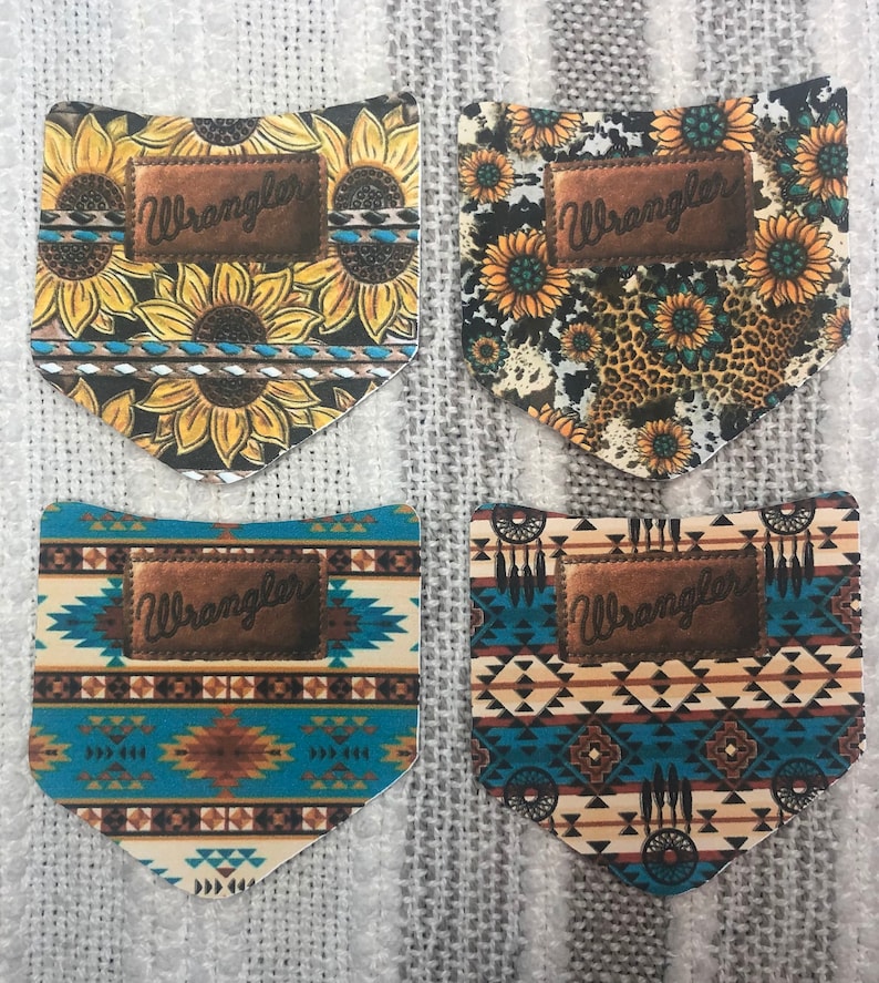 Wrangler Pocket Cardstock for Pocket Car Freshie Etsy