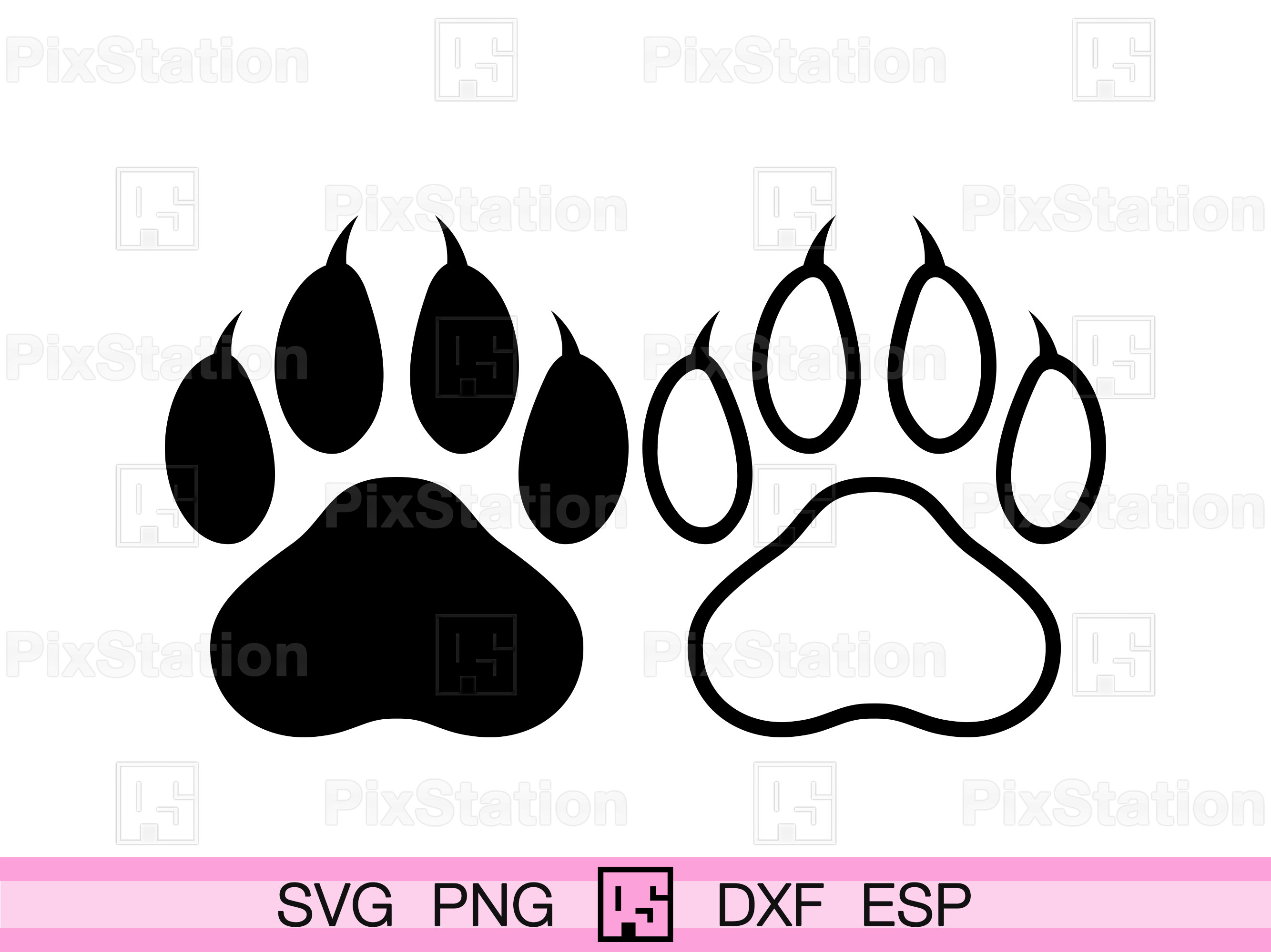 Dragon Claw Footprint Talon Clipart Digital Download SVG PNG JPG PDF C – Sniggle  Sloth