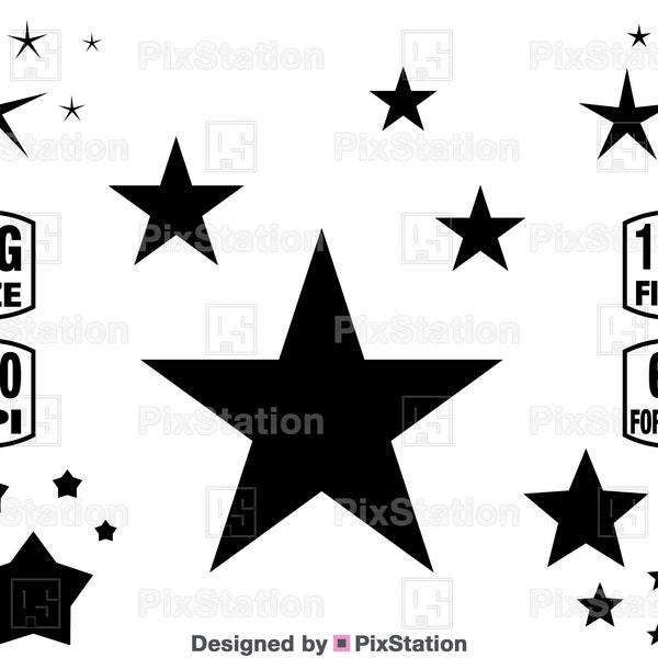 Sparkle bundle svg, Sparkle stars png, Sparkle svg, Sparkle vector cut file, Sparkle clipart for Cricut, Silhouette and Canva | ps191