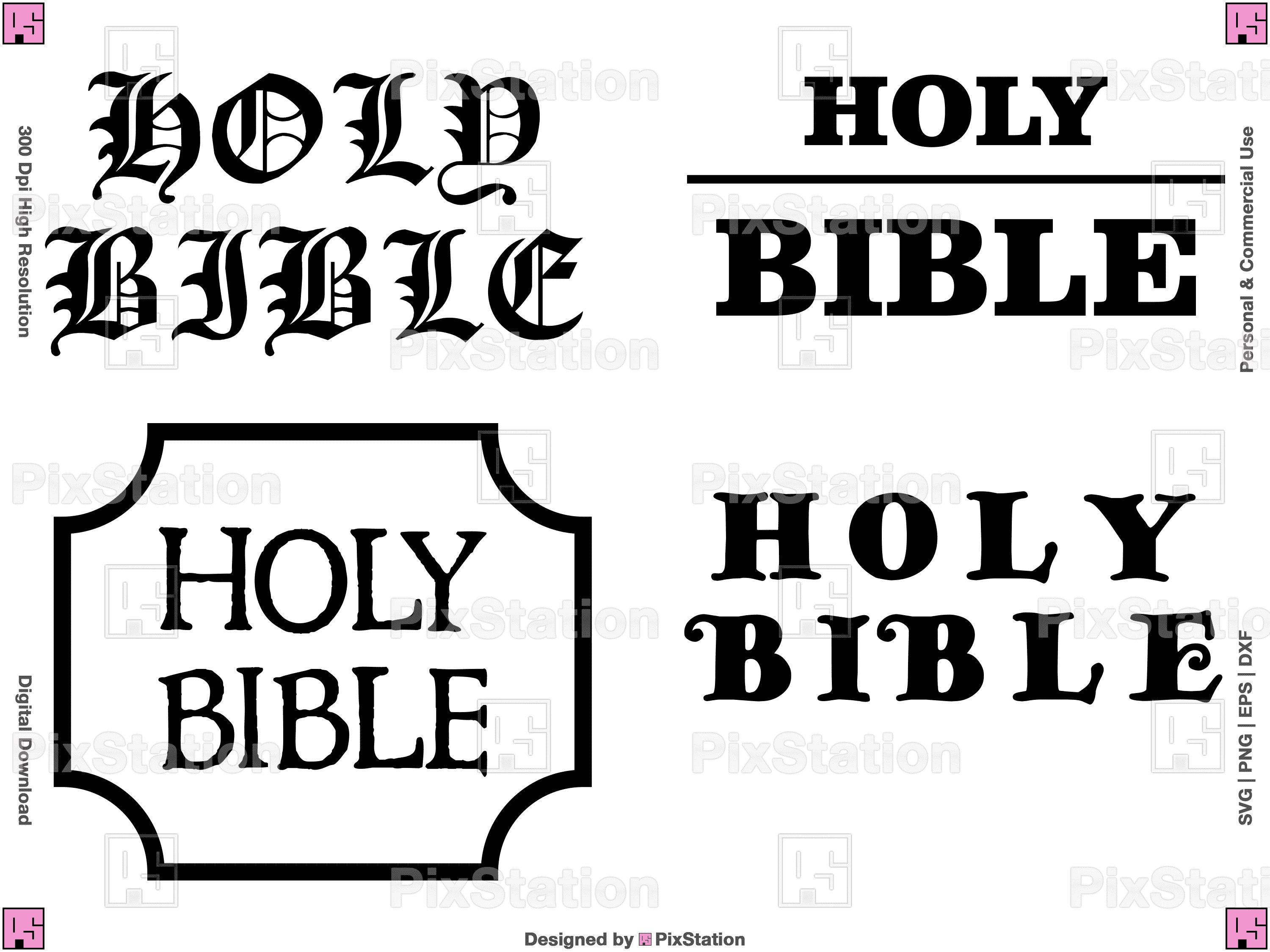 Bible Fonts