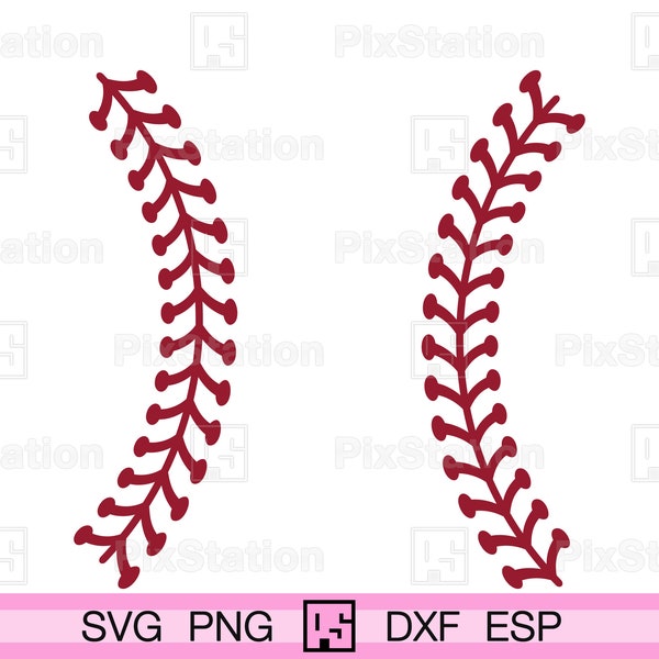 Baseball ball stitches svg, Stitches svg, Softball stitches, Baseball stitches clipart png decal cut file for Cricut n Silhouette | ps187