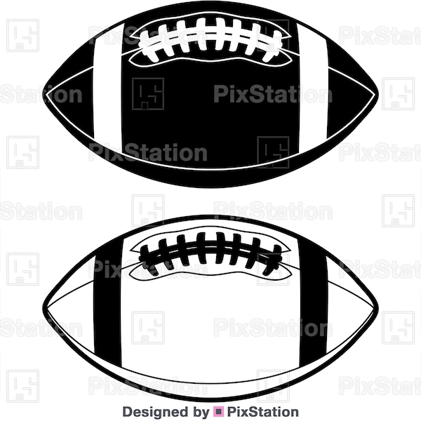 American Football Ball Svg, Football svg, Football Ball Png, Football Clipart, Ball Png, Football Decal cut file for Cricut and Silhouette