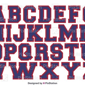 two layers varsity alphabet svg, png, dxf, eps, studio3, letters, numbers, college multilayered varsity svg font athletic sport alphabet vector clipart svg free commercial use digital download decal cut file for cricut and silhouette by pixstation