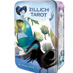 Zillich Tarot Cards by Christine Zillich Watercolour artwork