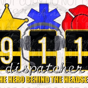 911 Dispatcher hero digital png