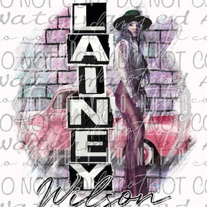 Lainey Wilson digital png