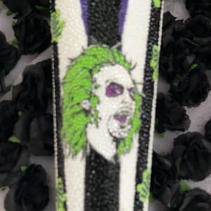 Beetlejuice Blinged Tumbler