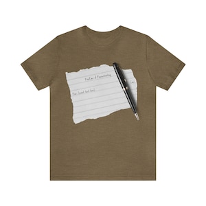Pros/Cons of Procrastinating T-Shirt | Do It Tomorrow | Funny School T-Shirt | Unisex- Men & Women&#39;s Tee