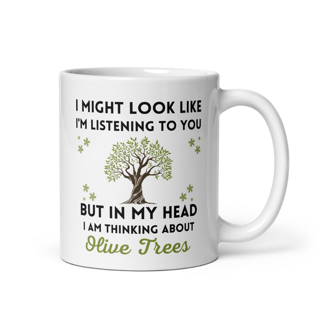 Olive Tree Mug Gift for Olive Tree Lover Olive Tree Mug Funny Olive
