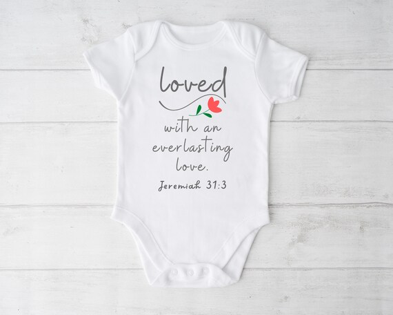 Beloved Christian Faith Baby Bodysuit Beloved Christian Faith Baby Bodysuit