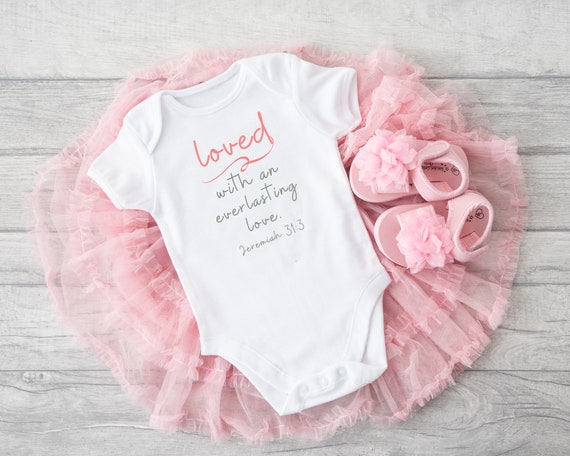 Beloved Christian Faith Baby Bodysuit Beloved Christian Faith Baby Bodysuit