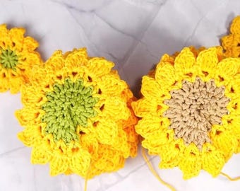 Molinillo de viento de girasol