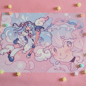 Snow Miku | Fan Art Print