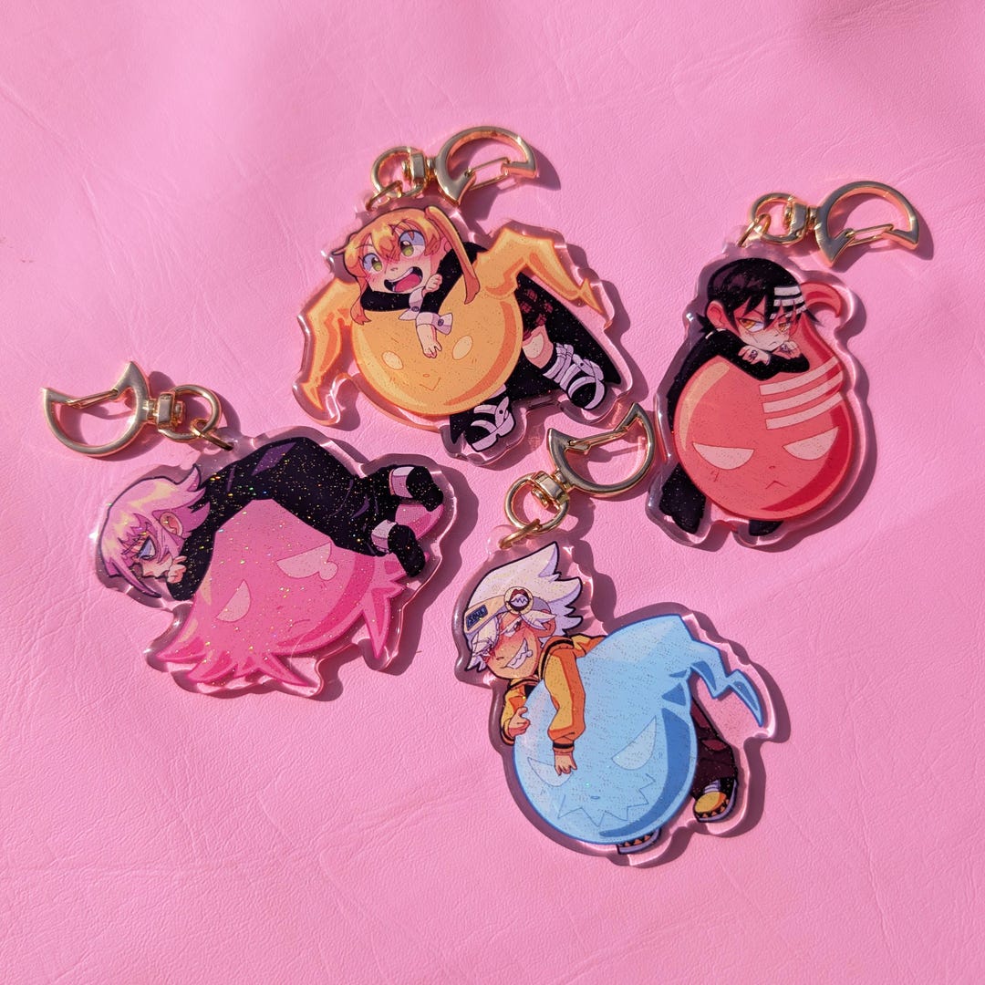 Acrylic Keychains | Weapons and Meisters - Etsy