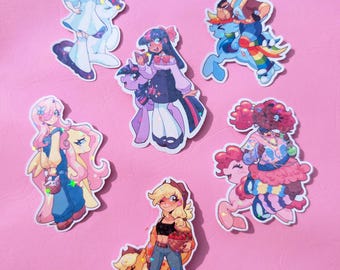 Mane 6 | Holo Stickers