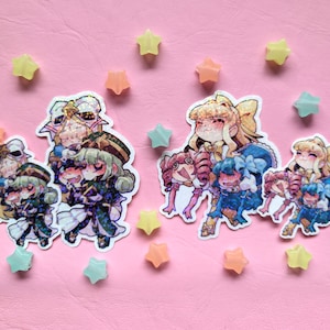 Adesivi Magical Girlies / Glitter olografici