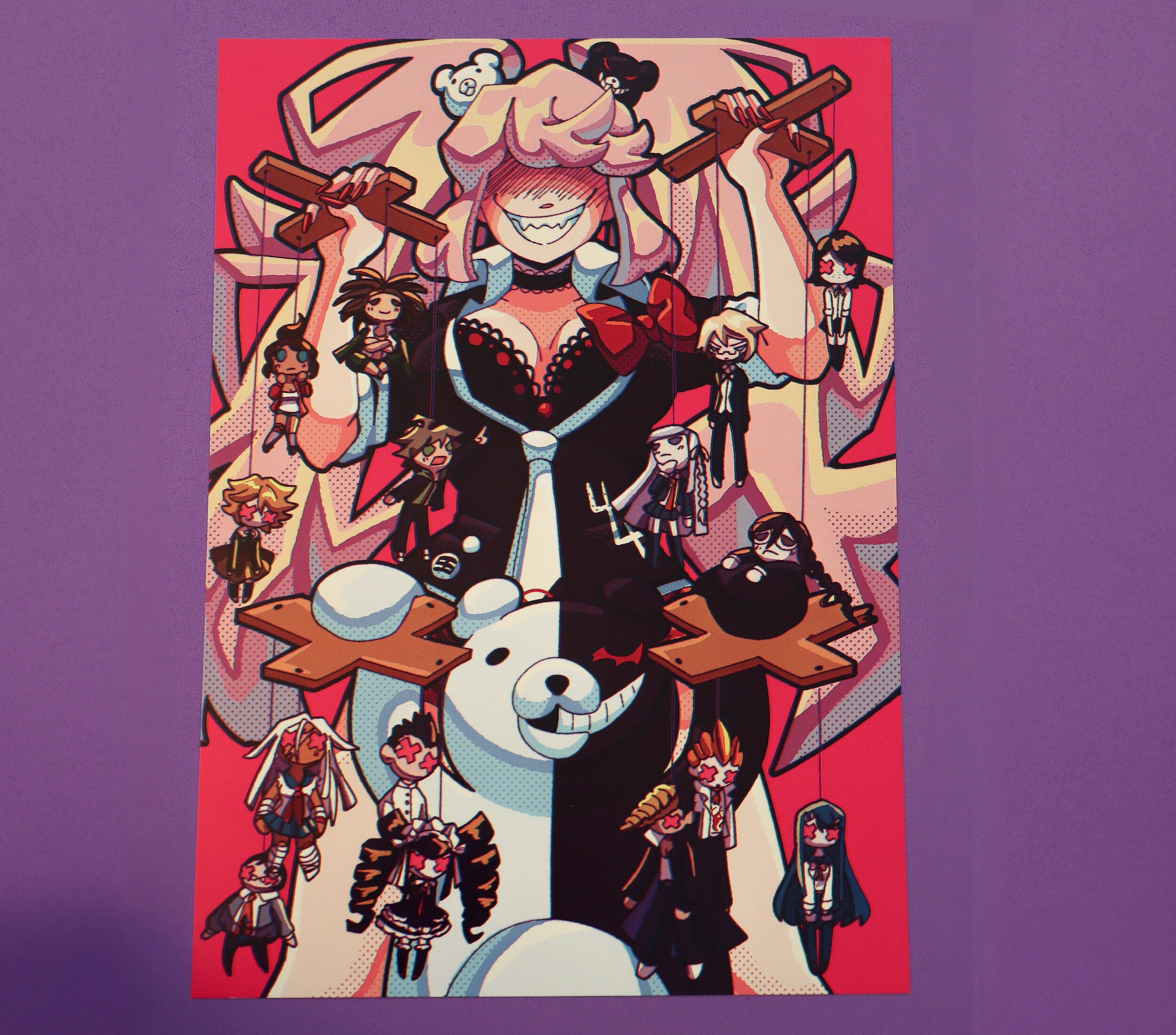 Junko Enoshima Fan Art Print - Etsy
