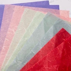 Papier fait main mûrier, Papier fait main, Papier mûrier, Papier fait main bleu, Papier décoratif, Papier artisanal, Papier pour carte