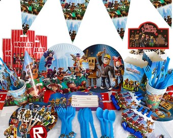 Napkins for Video Game Fans Birthday Party Decorations Forks Ro-blox Game Theme Birthday Party Supplies Cups Knives Happy Birthday Banner Gaming Theme Party Decorations Set include Tablecover Spoons Plates Napkins for Video Game Fans Birthday Party Decorations Forks Ro-blox Game Theme Birthday Party Supplies Cups Knives Happy Birthday Banner Gaming Theme Party Decorations Set include Tablecover Spoons Plates