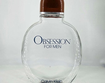 Vintage huge Calvin Klein OBSESSION FOR MEN Display Dummy Perfume Bottle 13"