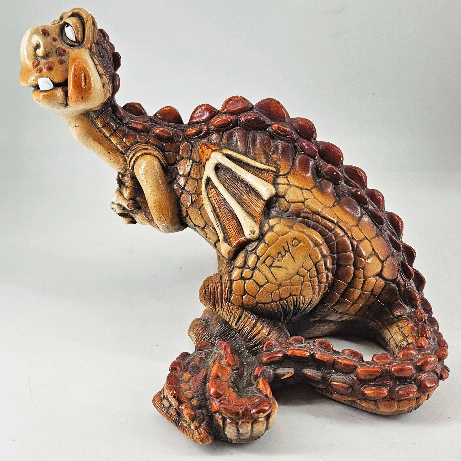 80's JOHN RAYA セラミック オブジェ 恐竜 ヴィンテージ 置物 John Raya Beasties - Etsy