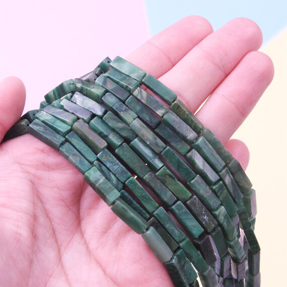 Rectangular beads for jewelry making sale