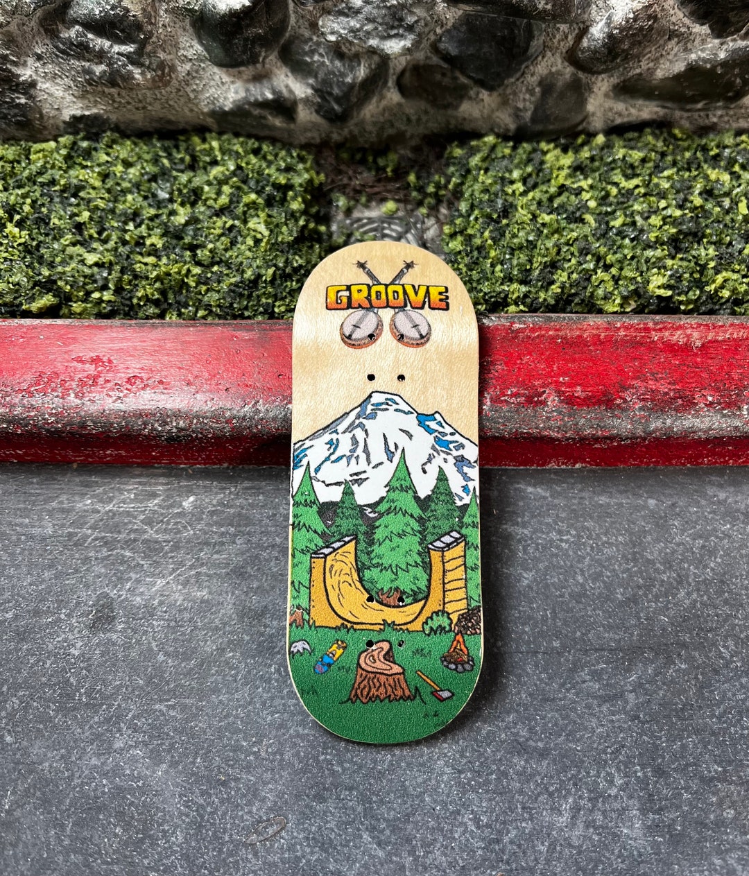 Groove Ramp Rat 2 Wooden Fingerboard - Etsy