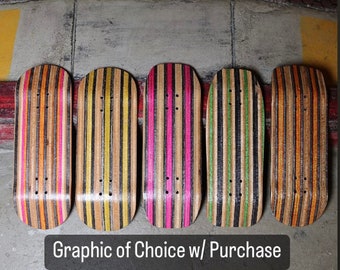 Groove Recycled Skateboard Plies Fingerboard Deck