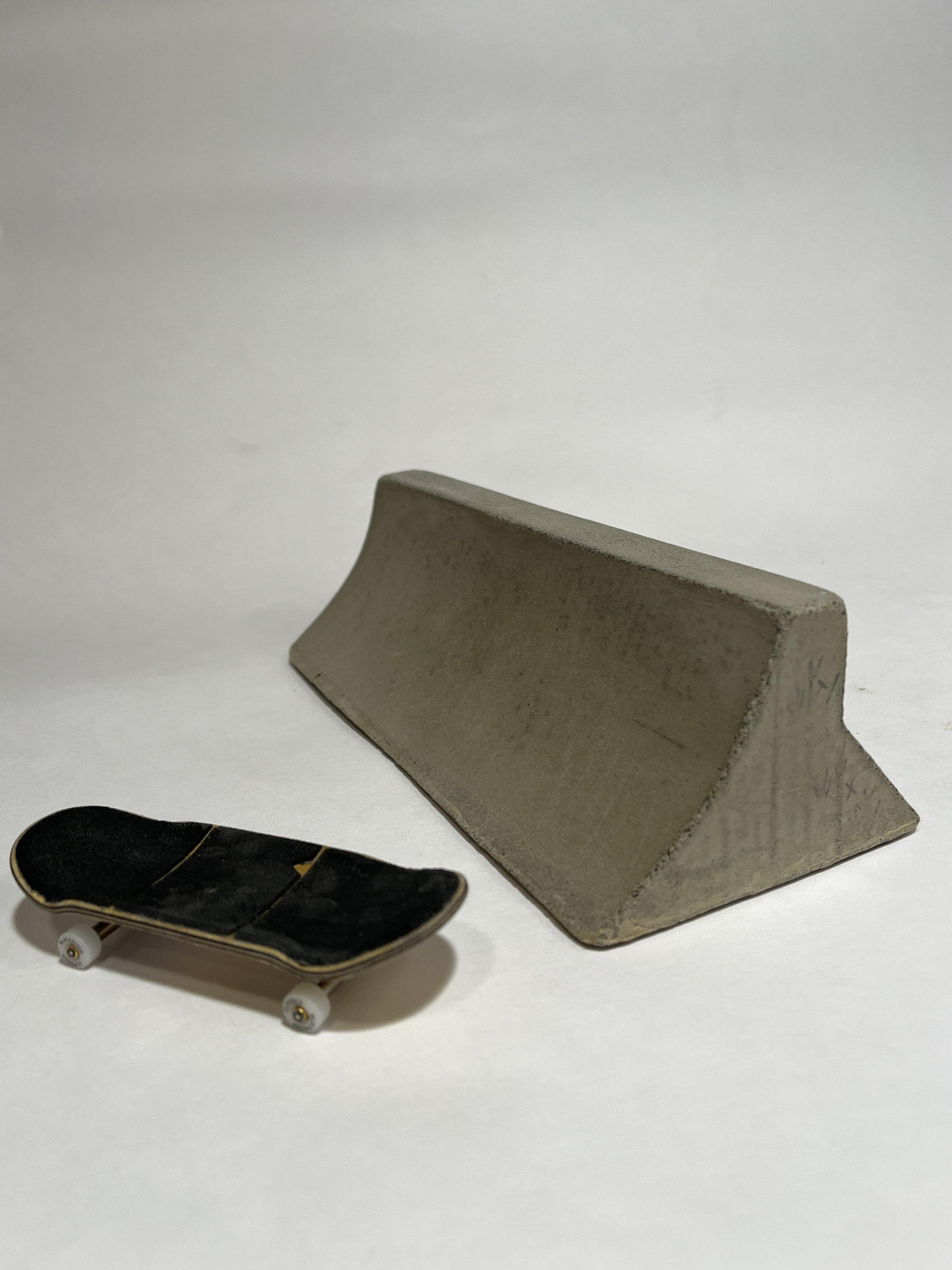Concrete Fingerboard Jersey Barrier Bank Ramp. Etsy