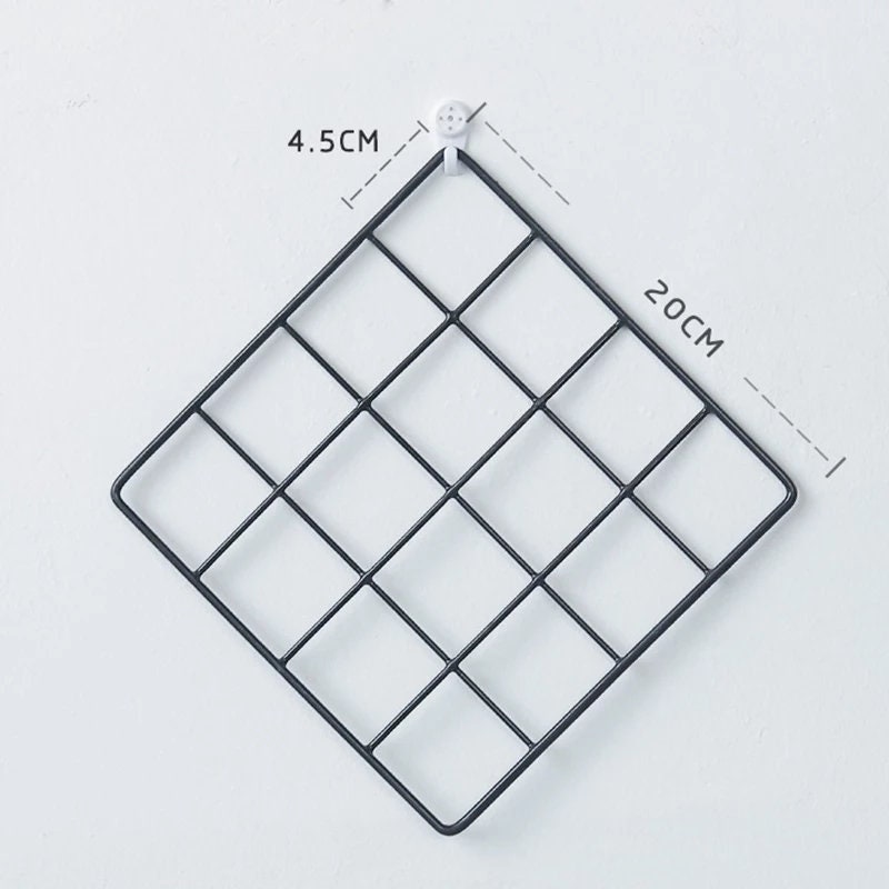 Mesh Wall Hanger Metal Wire Rack Photo Storage Jewelry Storage Etsy