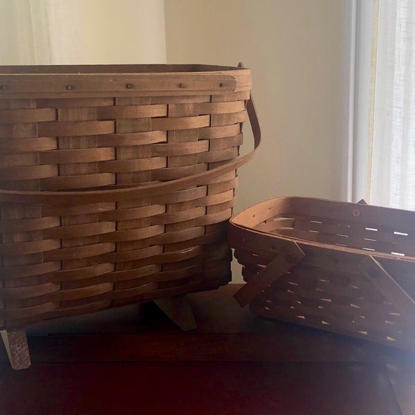 Longaberger Picnic Basket Etsy