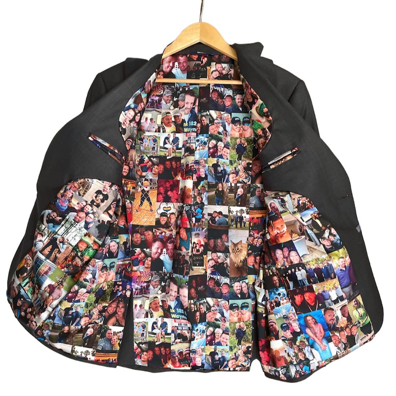 Custom Suit Lining, Personalized Suit Fabric, Alterations Included Etsy