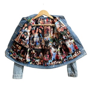 Personalized Bridal Jean Jacket, Denim Mrs Jacket, Custom Jacket Lining