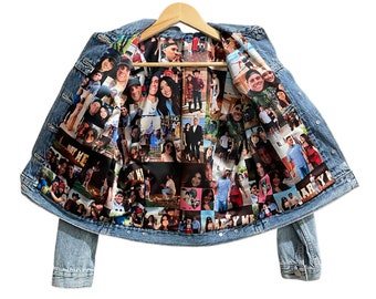 Personalized Bridal Jean Jacket, Denim Mrs Jacket, Custom Jacket Lining