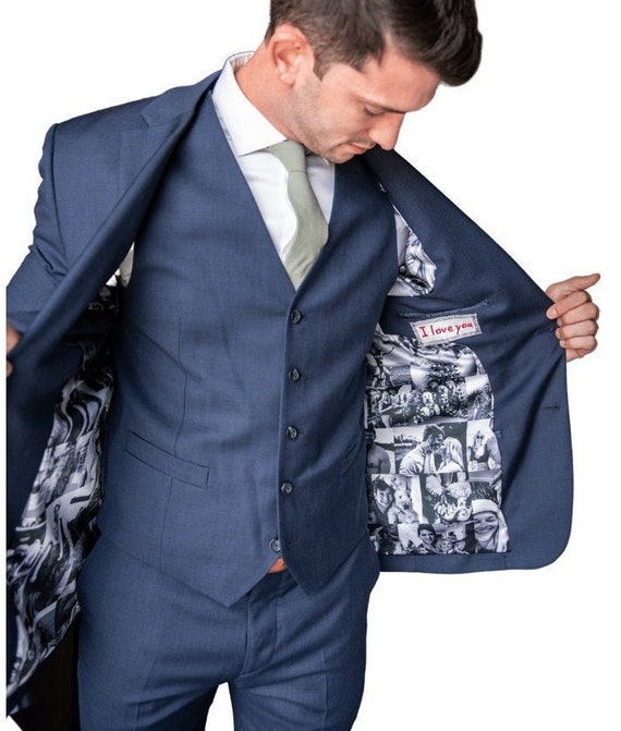 Custom Suit Lining, Personalized Suit Fabric, Alterations Included -   Canada